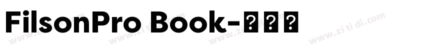 FilsonPro Book字体转换 FilsonPro Book字体转换